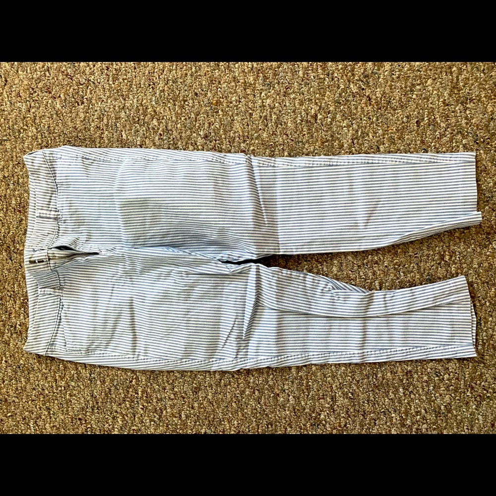 Old Navy Blue and White stripped Pixie! Size 10